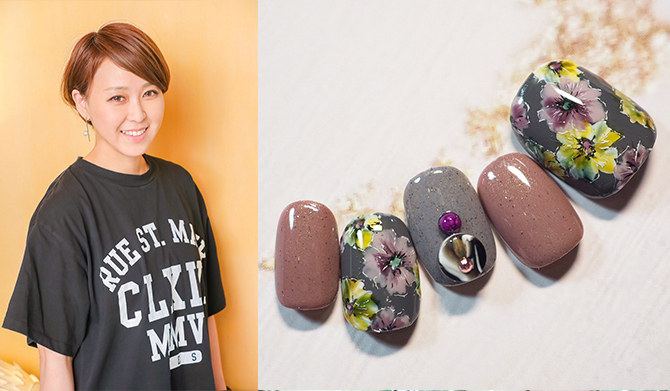 【2019EXPO_ＳＡＯＲＩ先生】flicka nail arts with TRINA